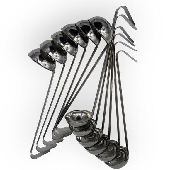 American Metalcraft L1104 Stainless Steel Serving Ladles 3.25" 4oz - Set of 12 - Picture 1 of 7